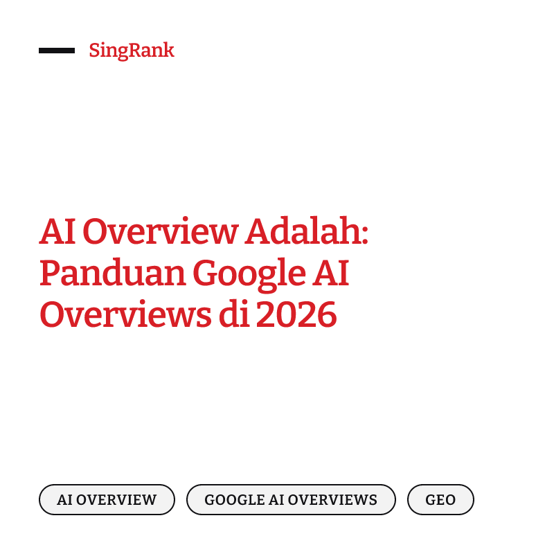 AI Overview adalah ringkasan jawaban buatan AI yang muncul di atas hasil pencarian Google